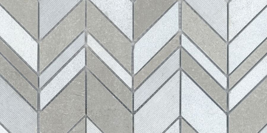 cinderella gray stone mosaic