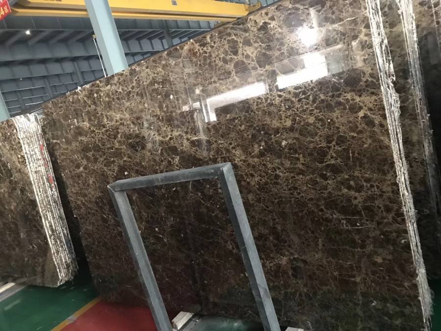 emperador dark marble vanity
