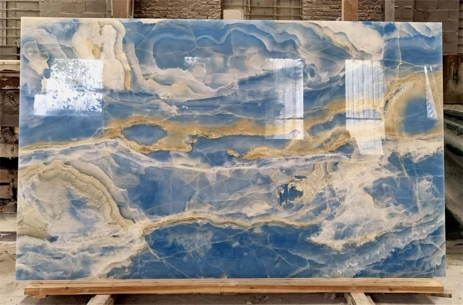 onyx stone blue