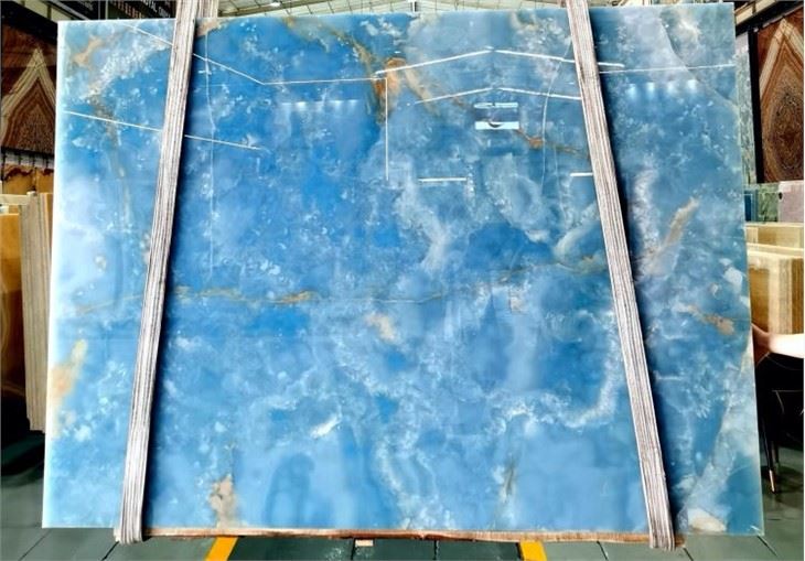 Papak Batu Onyx Biru