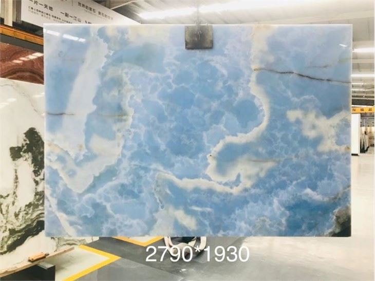 blue onyx slabs for sale