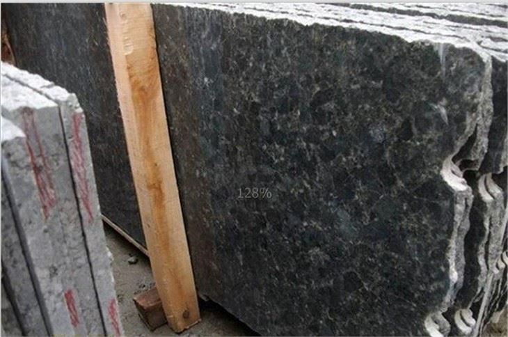 blue butterfly granite slab