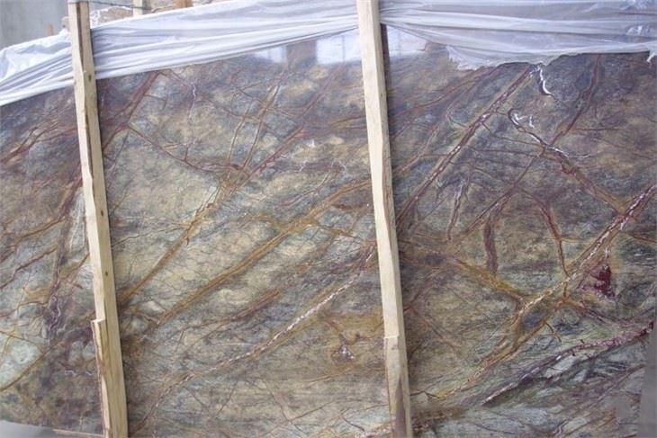 rain forest brown marble