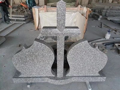 G664 Batu Nisan Salib Granit