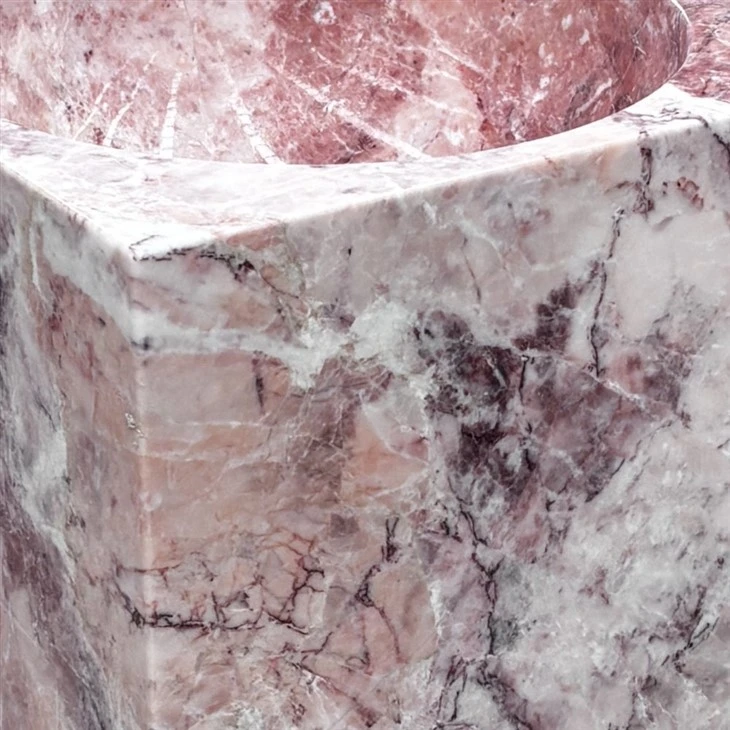 Pink Stone Sink high quality