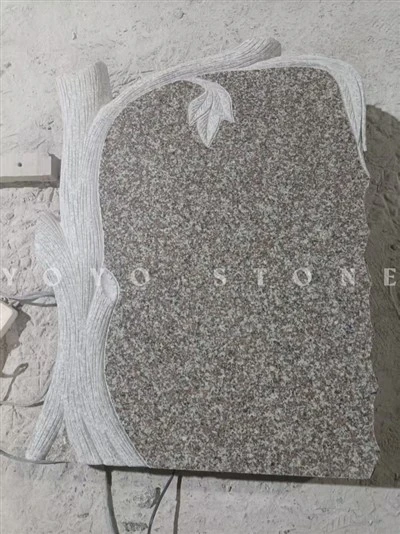 G664 Batu Nisan Pokok Granit